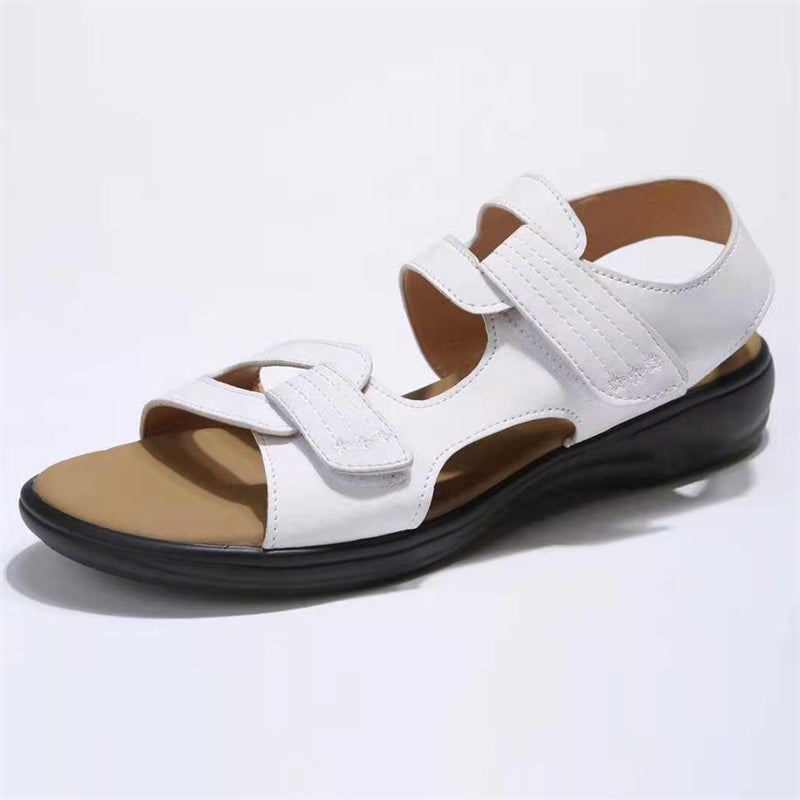 Casual Wedge Heel Velcro Beach Sandals for Women