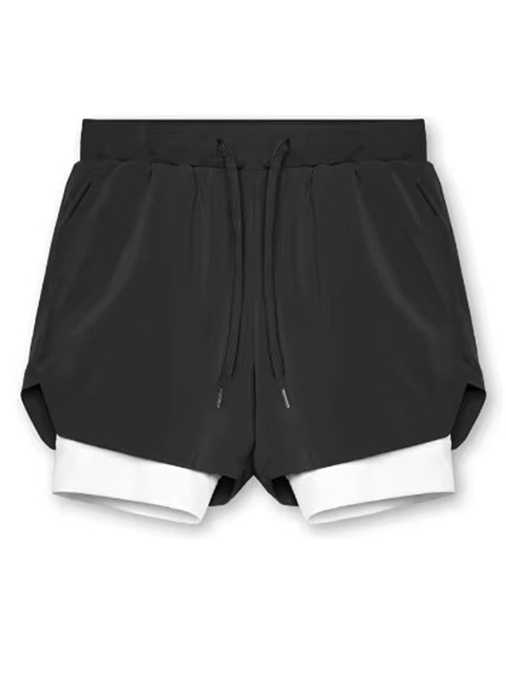 Men's Stretchy Breathable Jogging Shorts with Inter Pocket