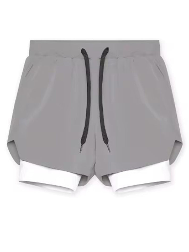 Men's Stretchy Breathable Jogging Shorts with Inter Pocket