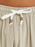 Casual Loose Men's Cotton Linen 3/4 Pants
