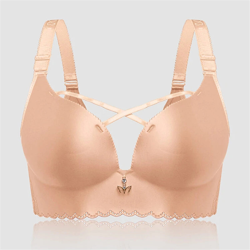 Women's Soft Comfy Wireless Bras - Blue