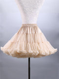 Pretty Ballet Elastic Waistband Tulle Mini Flared Tutu Skirt