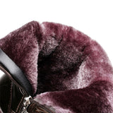 Winter Waterproof Non-Slip Extra Warm Plush Snow Boots for Women