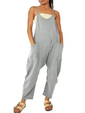 Women's Casual Comfy Baggy Spaghetti Jumpsuits for Summer