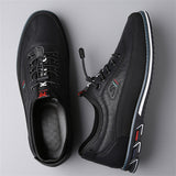 Men's Casual PU Leather Flats Work Loafer Shoes