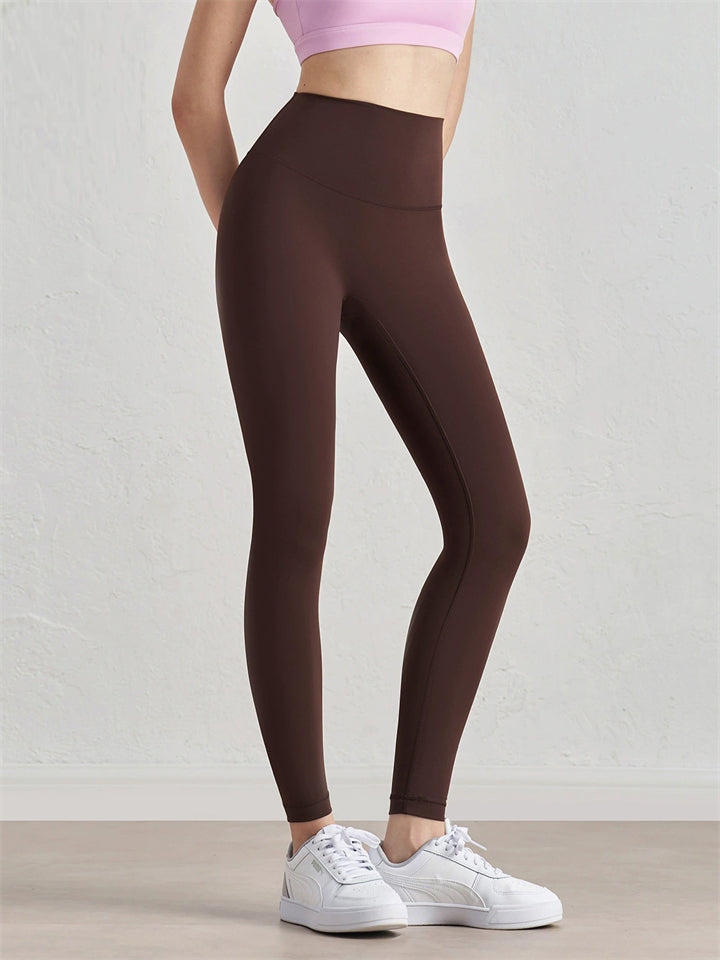 Women High Waist Tummy Control Seamless Leggings Workout Yoga Pants