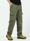 ‌Mens Autumn Casual Outdoor Cargo Trousers with Multiple Pockets‌