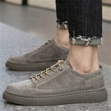 Men’s Stylish Suede Sneakers Everyday Comfort Shoes