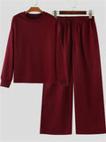 Men's Cool Loose Fit Sweatshirt and Sweatpants Set