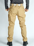 ‌Thermal Lined Tactical Cargo Trousers for Men with Multi Pockets