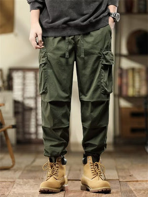 Men's Casual Hiking Multi-pocket Baggy Cargo Pants