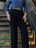 Autumn Casual High-Waist Straight-Leg Casual Pants for Women
