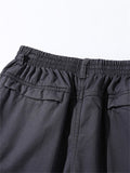 Men's Winter Keep Warm Plush Straight Leg Cargo Pants