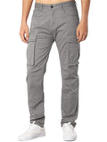 Leisure Cozy Plus Size Men's Multi-pocket Cargo Pants
