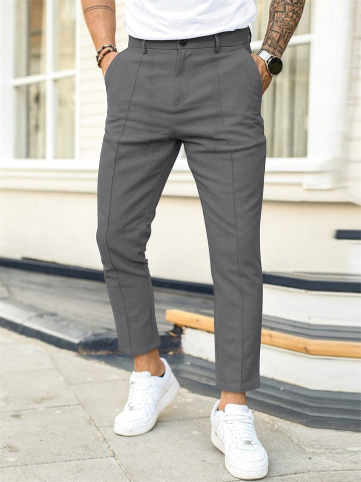 Men's British Style Casual Dress Pants