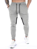 Men's Cozy Cotton Blend Sports Pants for Fitness, Training