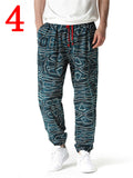 Personalized Printed Front Drawstring Men's Casual Jogger Sweatpants