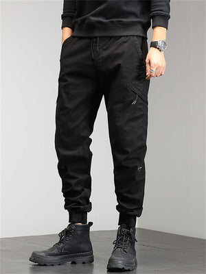 Male Swellish Breathable Slim Fit Ankle Banded Pants