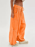 Women's Summer Yoga Sports Oversized Lantern Pants