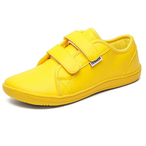 Men's Faux Leather Solid Color Hook and Loop Fastener Flats Shoes