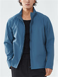 Men's Autumn Stand Collar Lightweight Water Repellent Outdoor Jackets