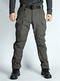 ‌Thermal Lined Tactical Cargo Trousers for Men with Multi Pockets