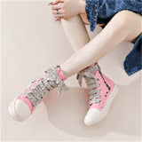 Trendy Durable Street Lace-up Boots for Lady