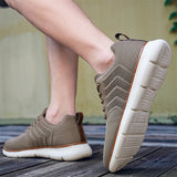 Men's Summer Breathable Flying Woven Mesh Sporty Sneakers