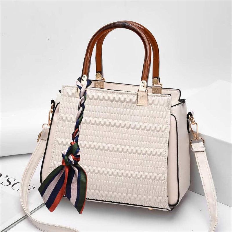 Simple Modern Multi-color Serviceable Handbags for Ladies