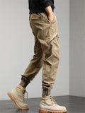 Male Swellish Breathable Slim Fit Ankle Banded Pants