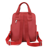 Women's Casual Zipper Travel Small Backpack