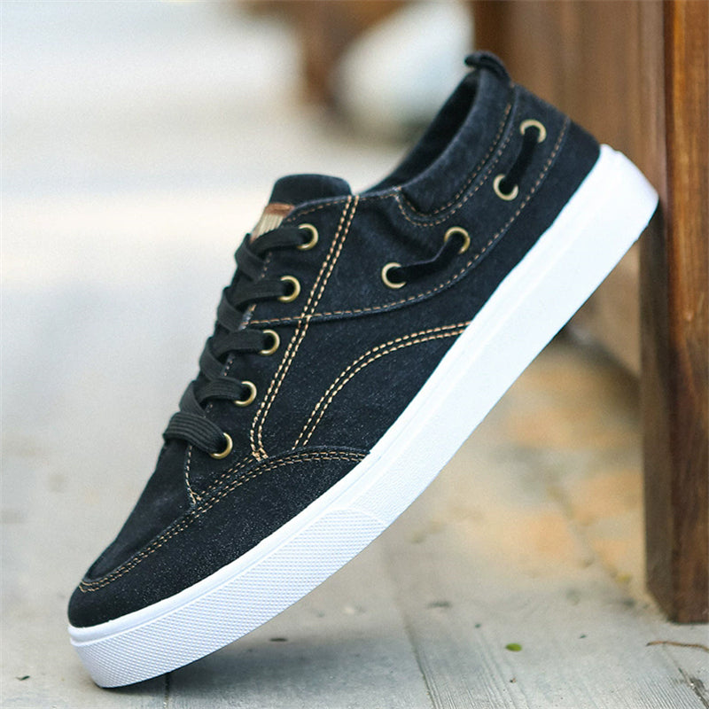 Men's Summer Retro Simple Style Casual Canvas Flats Shoes