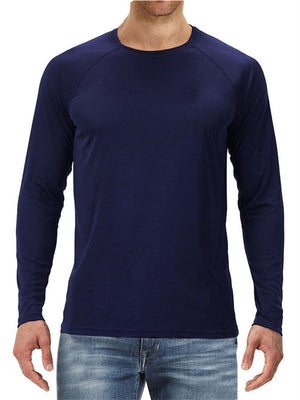 Men's Autumn Sports Long Sleeve Loose Quick Dry Tops