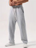 Men's Comfy Casual Loose Fit Daily Wear Drawstring Sweatpants