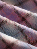 Casual Plaid Button Up All Match Hoodies for Women