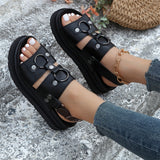 Women's Outdoor Summer Sandals with Thick Soles