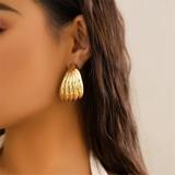 Vintage Fashionable C-Ring Earrings for Lady