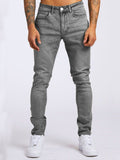 Casual Wear Resistant Slim Fit Jeans for Male