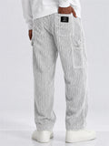 Mens Wide Wale Corduroy Relaxed Fit Utility Cargo Pants