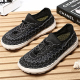 Male's Casual Breathable Closed Toe Slip-Ons Beach Sandals