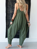 Personalized Stretchy Sleeveless Breathable Jumpsuit for Women
