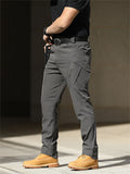 Men's Comfort Stretchy Multi-Pocket Outdoor Waterproof IX7 Tactical Pants
