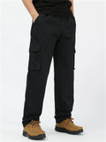 ‌Mens Autumn Casual Outdoor Cargo Trousers with Multiple Pockets‌