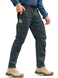 Men's Autumn Lightweight Water Repellent Pockets Outdoor Cargo Trousers