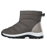 Autumn Winter Thickened Fur-lined Women's Mid-calf Snow Boots