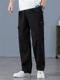Men's Handsome Straight Leg Cargo Pants with Multi Pockets