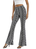 Female Boho High Waisted Flare Forbidden Pants