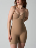 Women's Seamless Shapewear Tummy Control Bodysuit Butt Lifter Jumpsuit