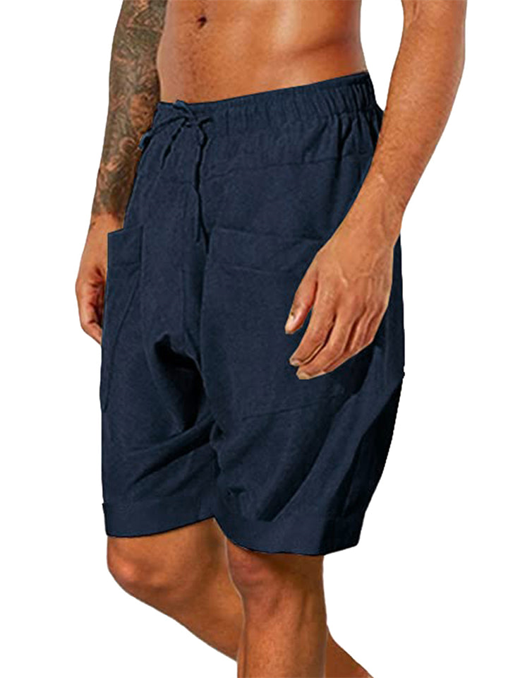 Men's Gym Yoga Sports Casual Loose Elastic Waist Shorts