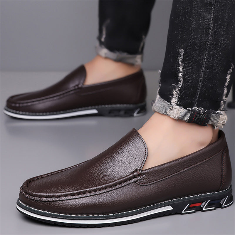 Men's Solid Color Casual Slip-ons Flats Shoes